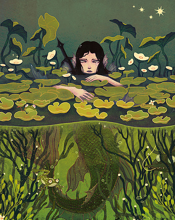 Ilustracja Lore, kamilamoth
