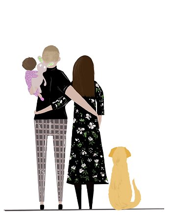 Personalizowany obrazek rodzinny, ReinerArt