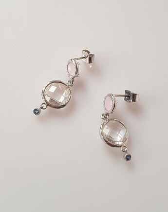 Kolczyki z ktyształami Pastel Spring, Mitsu