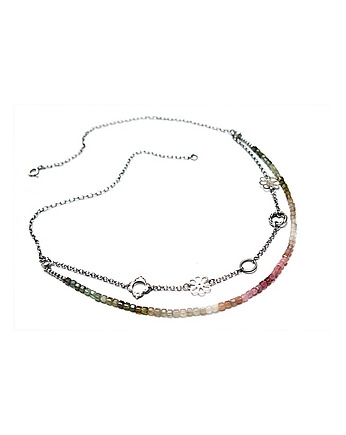 Turmaliny ombre vol. 4 - naszyjnik, Katia i krokodyl