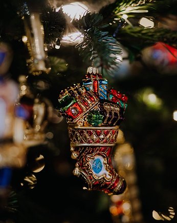 Skarpeta z lokomotywą, Max Glass Ornaments