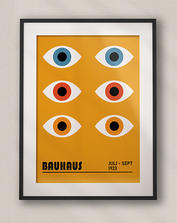 Minimalistyczny plakat - Bauhaus #17 - Do salonu, sypialni, biura, DAPIDOKA