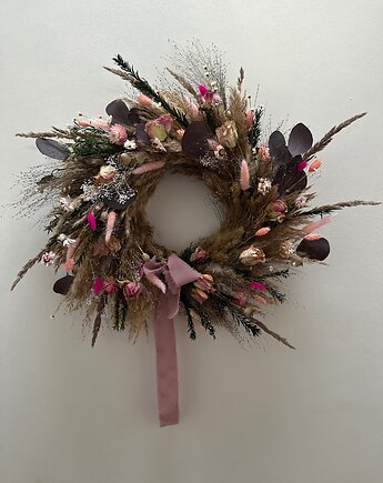 Wianek boho Sielski naturalny, Łąka
