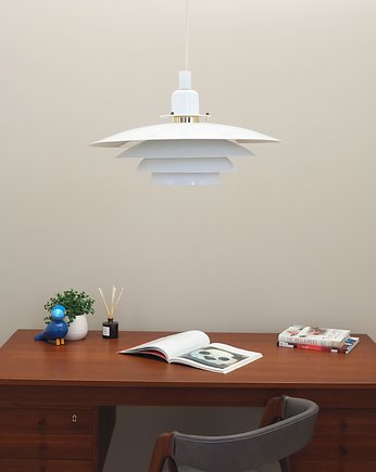 Lampa wisząca, duński design, lata 70, produkcja: Dania, Przetwory design