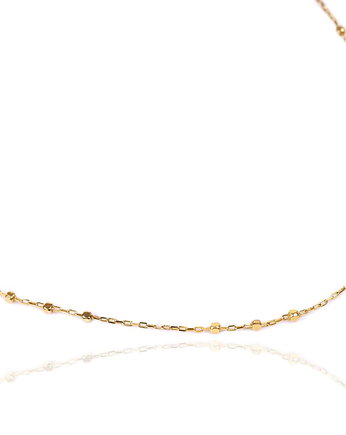 Łańcuszek Kostki złoto 585 (45cm), OSOBY - Prezent dla babci