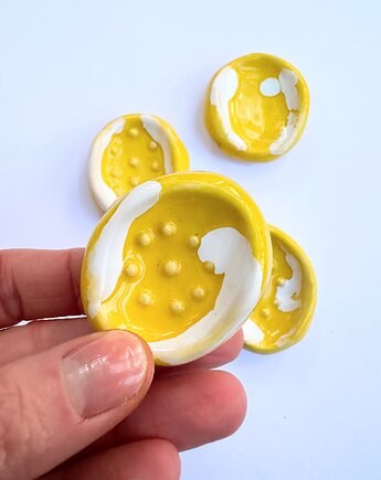 Kamień antystresowy, worry stone , miziak, Glina & Lina