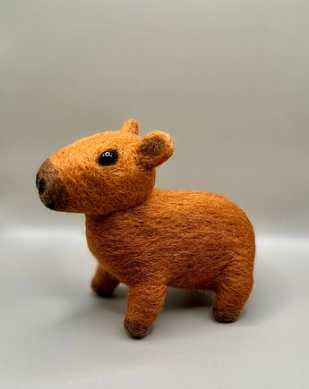 Figurka filcowana: kapibara, Filcogonki