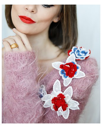 Zestaw broszek folk, Celina Parysów