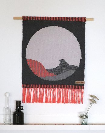 Ręcznie tkany kilim  - Fale Księżyca, Topole 