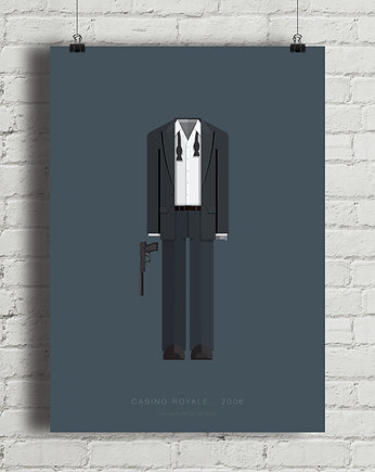 Plakat James Bond - Casino Royale , minimalmill