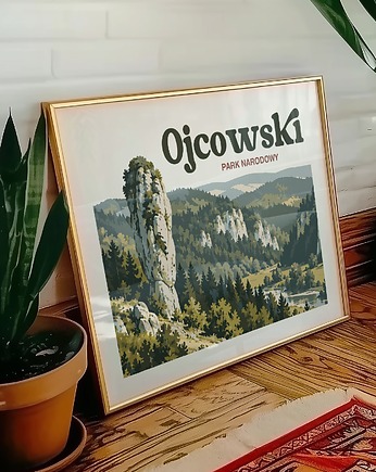 Plakat Ojcowski Park Narodowy - Druk Pigmentowy, DAPIDOKA