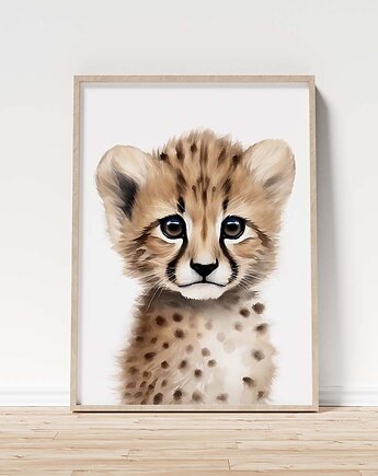 Gepard plakat do pokoju dziecka, OSOBY - Prezent dla 10 latki