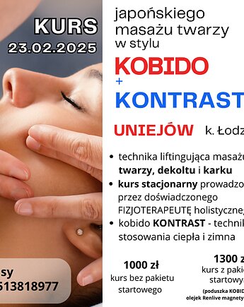 Kurs masażu Kobido Basic + Kontrast, Uniejów, FlagaMeta