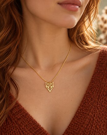 FOXY- naszyjnik srebro złocone 24K, ISSI Jewelry