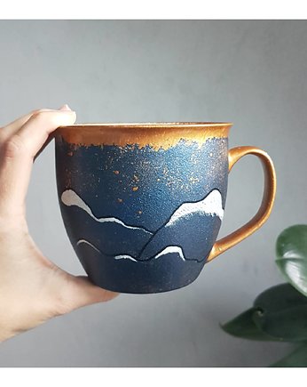 Kubek Baryłka "Góry Złotą Nocą", Little Bee Craft