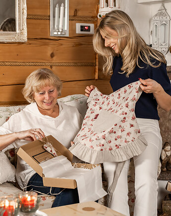 Stylowy Fartuch Kuchenny ZESTAW - Gotowy Prezent!, Madame Mami