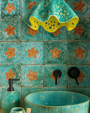 Lampa ceramiczna wisząca Fjord, Ceramika Nastawka