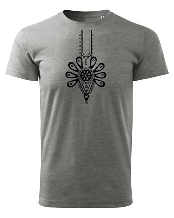 Tatra Art podhalańska Parzenica t-shirt szary, Tatra Art