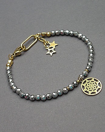 Alloys Collection /hematyt silver/ - bransoletka, KiKa pracownia