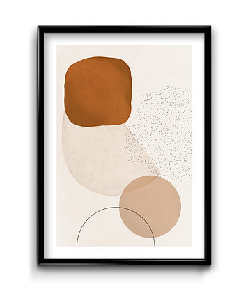 Plakat Abstract Beige No.2, Bury Lis