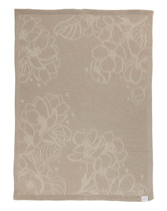 Kocyk "Kwiat jabłoni" beige, NINCA