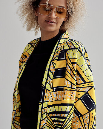 Kimono żółto-czarne Sunny Warrior, Pintera