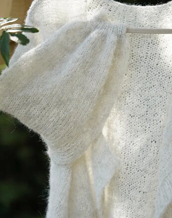 Sweter LazyCardigan Cream, Karolina Herra