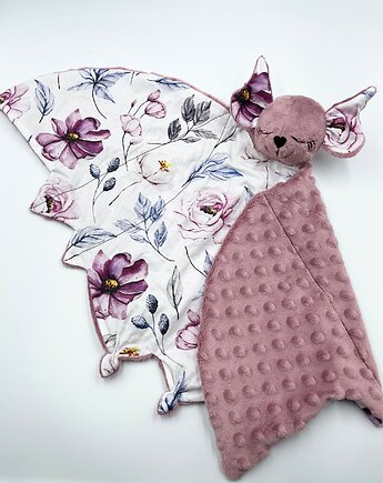 Przytulanka nietoperz dla niemowląt Akwarelowy Bukiet, Bett For Babies