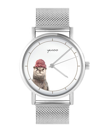 Zegarek - Wydra - bransoleta mesh, yenoo