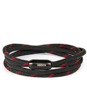 Sportowa Męska bransoletka paracord, Argento akcesoria