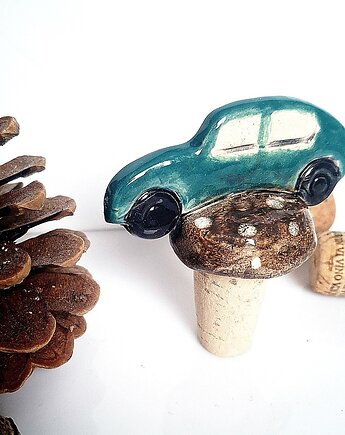 Ceramiczny korek - Garbus, Pracownia Blue