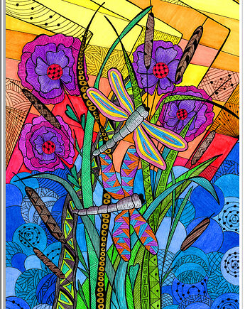 31. WAŻKI - rysunek, plakat., kama4you