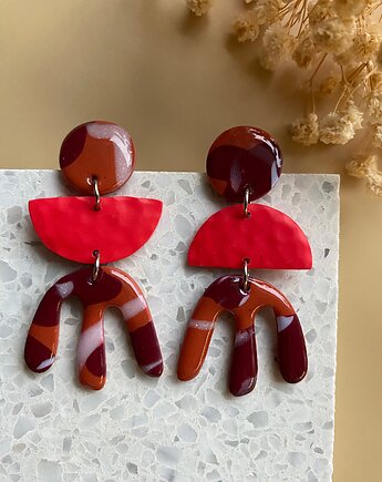 Wiszące kolczyki Matisski ALE 01, ALE STUDIO