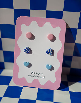 Zestaw 3 par małych sztyftów, Dwie Gliny