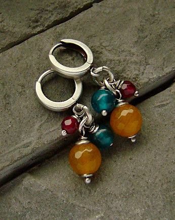 Kolczyki Coś kolorowego, RayOfArt