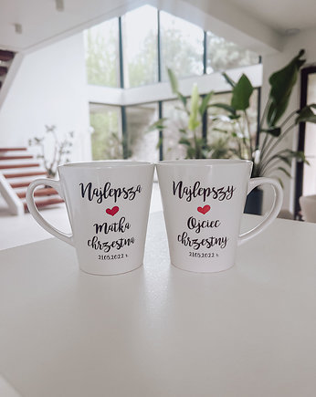 Kubki dla Rodziców chrzestnych, FarrowDesign