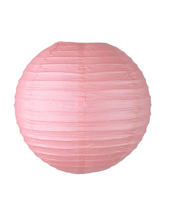 Lampion papierowy różowy 25 cm, PAKOWANIE PREZENTÓW - prezenty diy
