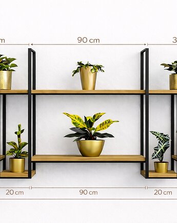 Półka  loft "MAGDALENA" personalizowana, Luk Design