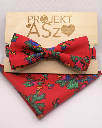 Mucha Folk/Góralska Komplet z Poszetką, Projekt ASz