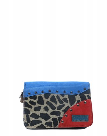 Nerka zamszowa, wygodna unikalna, damska ze skrawków, zero waste, OLIVKA, Olivka Warsaw