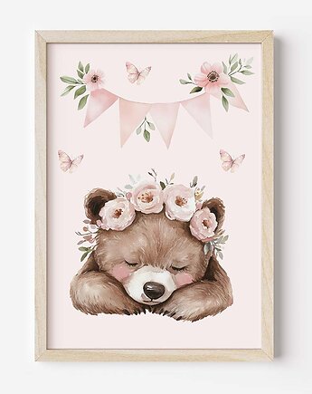 Kolekcja leśne zwierzęta nr 12  Plakaty Na Ścianę Dla Dzieci, Dekoracjan