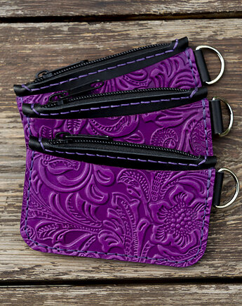 Minimalistyczny skórzany portfel - etui na dokumenty, Shirei Leatherwork