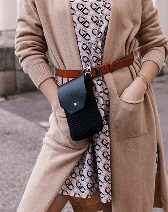 Mini Bag Craftbags - czarna, OKAZJE - Prezent na Dzień Kobiet