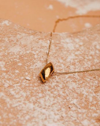 Naszyjnik Kopytko srebro pozłacane, Hetman Jewelry
