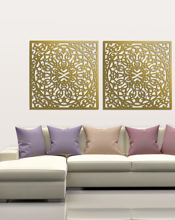 DEKORACYNY PANEL AŻUROWY, STYL MAROKAŃSKI, DEKORACJA ŚCIENNA 3D, ORNAMENT, DY, ORNAMENTI