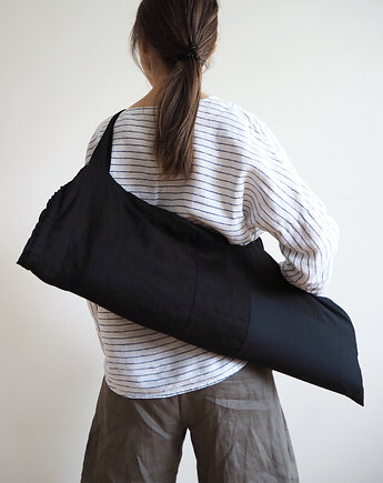 Worek na matę do jogi "ZEROwaste, Black Star", madebyjokpa