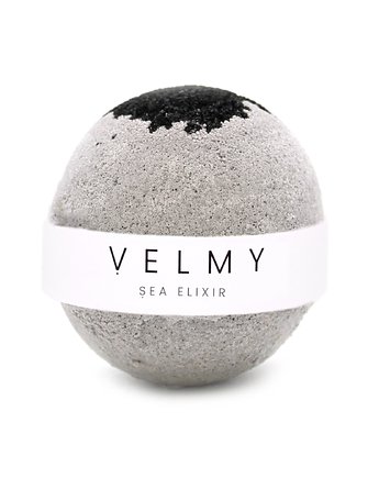 Kula do kąpieli z węglem  (SÓL MORSKA I MECH) - SEA ELIXIR, VELMY