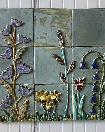 Zestaw kafli "Kwiaty", Ceramystiq