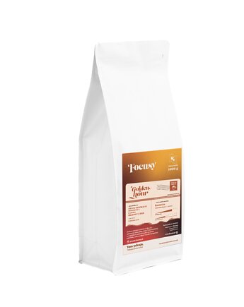Kawa ziarnista GOLDEN HOUR  owocowe espresso 1000 g, Focusy