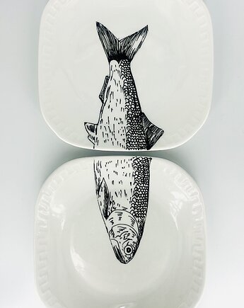 Ryby puzzle, arent plates